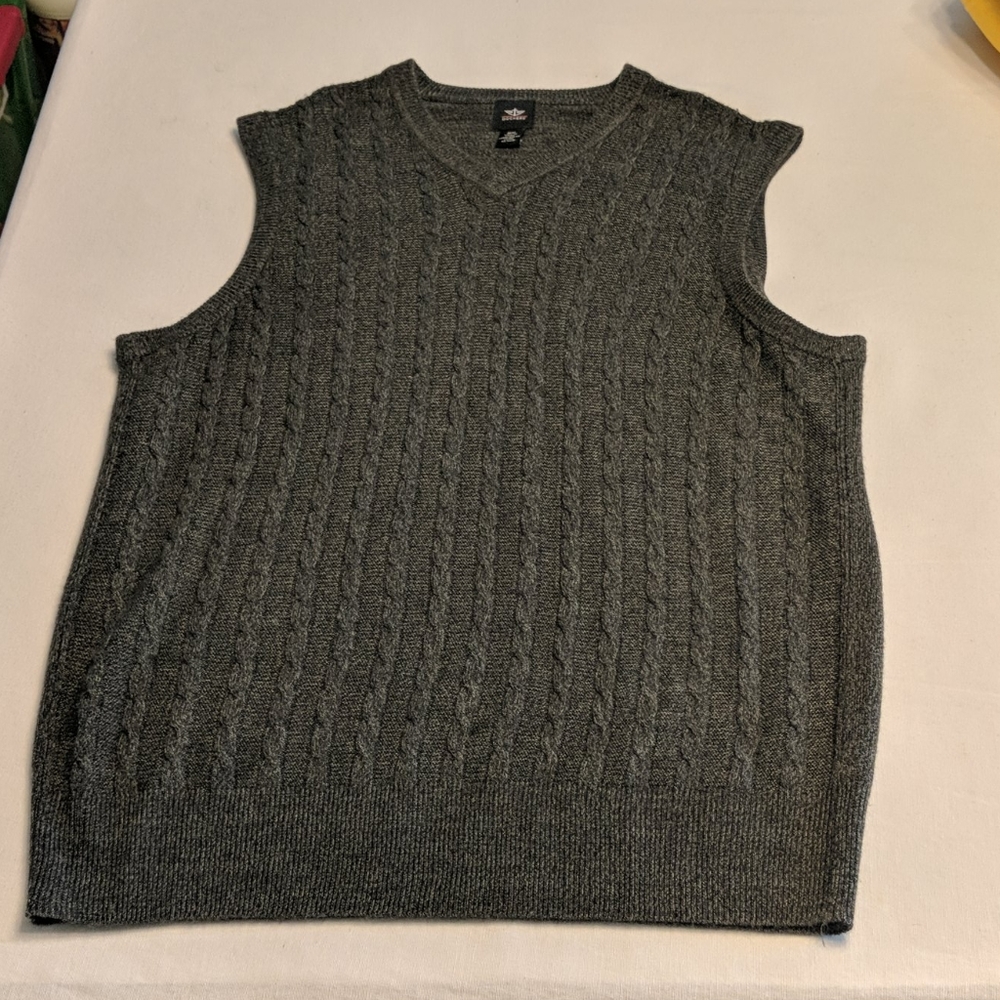 Classy grey sweater vest